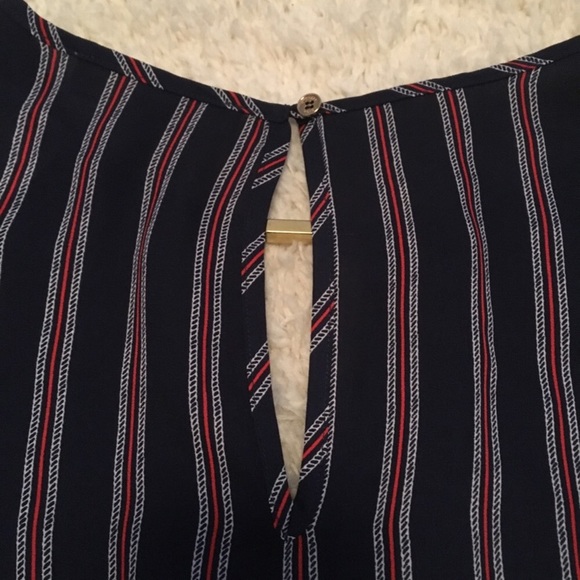 Michael Kors Cold-Shoulder Flare-Sleeve Blouse NWT - Picture 8 of 8